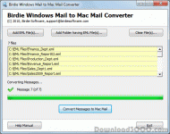 Export Windows Mail to Mac Software screenshot